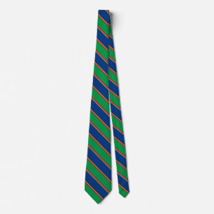 Gravata Namíbia Flag Elegant Patriotic Neck Tie