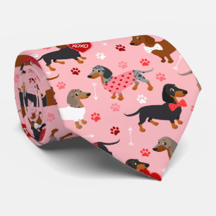 Gravata Namorados Dachshund