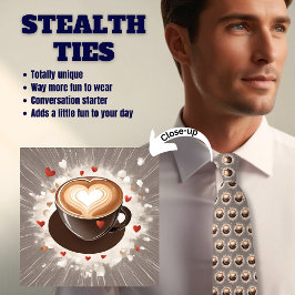 Gravata Namorados de Lover do Café Tempos Furtivos