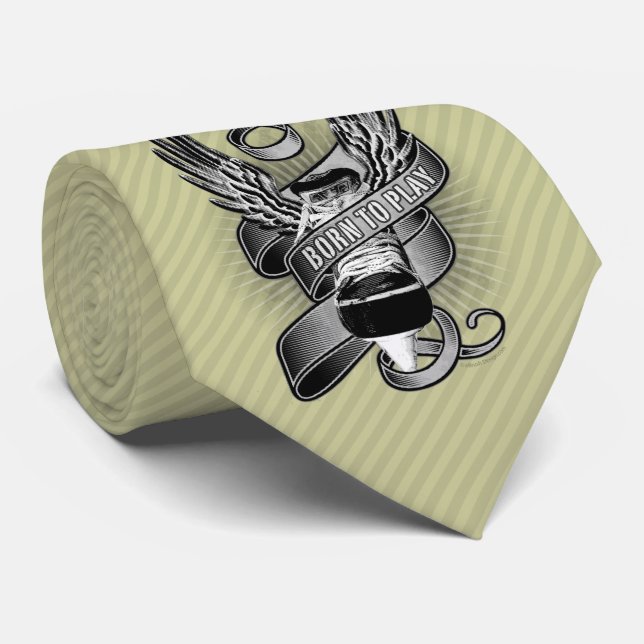 Gravata Nascer para jogar II (Rolled)