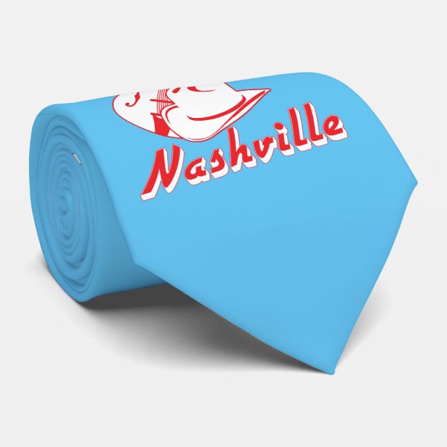 Gravata Nashville. Cidade da Música (Rolled)