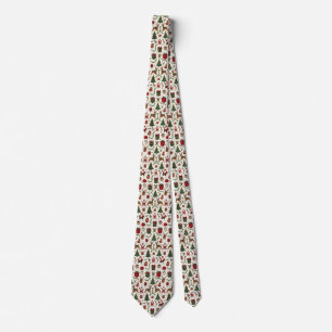 Gravata Natais vintages Tie