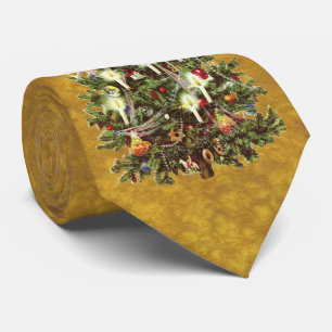 Gravata Natal Antigo, Árvore Vitoriana Decorada