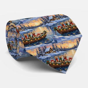 Gravata Natal de barco de Yorkipoo no feriado