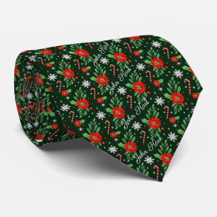 Gravata Natal de nome personalizado