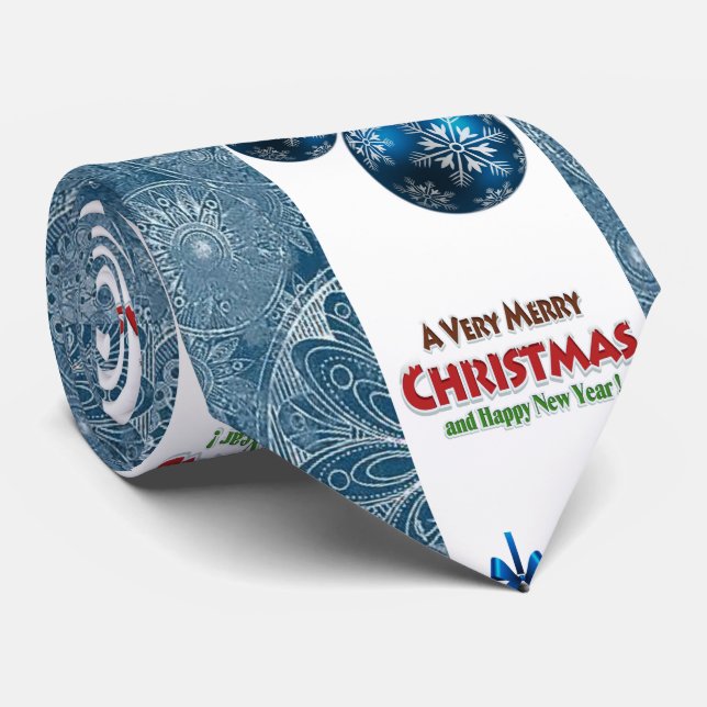 Gravata Natal, Feliz Natal (Rolled)