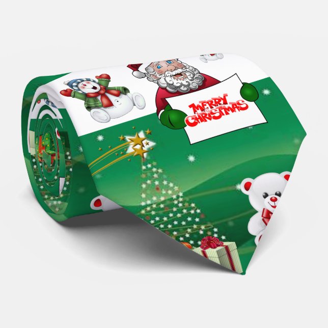 Gravata Natal, Feliz Natal (Rolled)