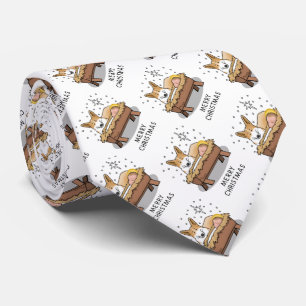 Gravata Natal Natividade Pembroke Welsh Corgi (vermelho1)