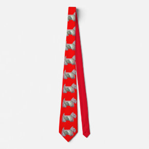 Gravata Natal Scottie Terrier Tie