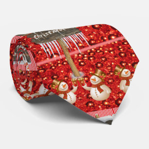Gravata Natal Tie, Snowman