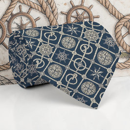 Gravata Nautical Ropes Custom Necktie