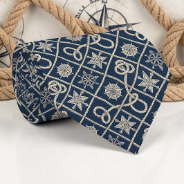 Gravata Nautical Ropes Custom Necktie