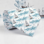 Gravata Nautical Sea Life Custom Necktie<br><div class="desc">This custom necktie features a vibrant and charming nautical sea life design. Perfect for adding a touch of the ocean to any outfit, this tie showcases a beautiful watercolor-style illustration of various sea creatures, making it a unique and stylish accessory. Ideal for dads, groomsmen, or anyone who loves the sea,...</div>
