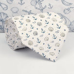 Gravata Nautical Sea Life Custom Necktie<br><div class="desc">This custom necktie features a vibrant and charming nautical sea life design. Perfect for adding a touch of the ocean to any outfit, this tie showcases a beautiful watercolor-style illustration of various sea creatures, making it a unique and stylish accessory. Ideal for dads, groomsmen, or anyone who loves the sea,...</div>
