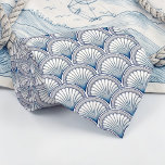 Gravata Nautical Seashells Custom Necktie<br><div class="desc">This custom necktie features a beautiful nautical design with seashells, perfect for adding a touch of the ocean to any outfit. Whether you're heading to a seaside vacation, a special event, or just want to express your love for the sea, this tie is a stylish and unique choice. Made with...</div>