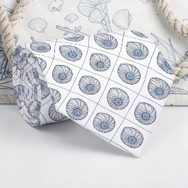 Gravata Nautical Seashells Custom Necktie