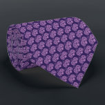Gravata Navy  Purple Exquisite Pattern Tie<br><div class="desc">Navy Purple Exquisite Pattern Tie Krawatte</div>