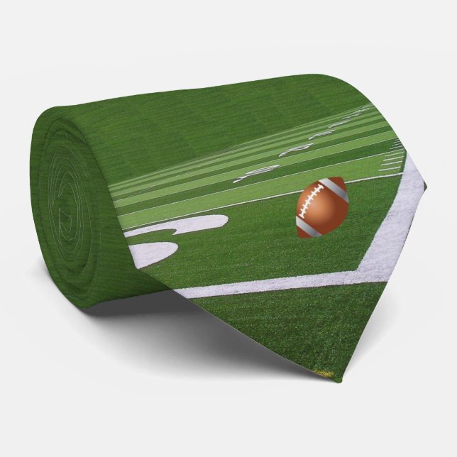 GRAVATA NECKTIE DE FUTEBOL (Rolled)