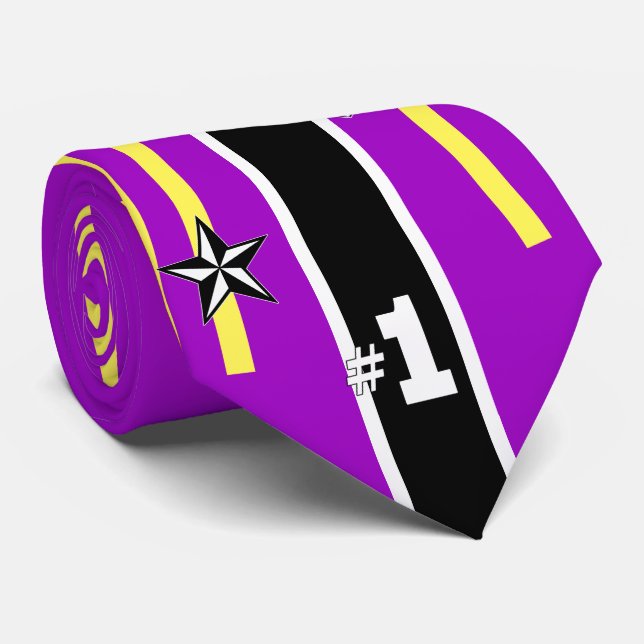Gravata Necktie de Mãe de futebol (Rolled)