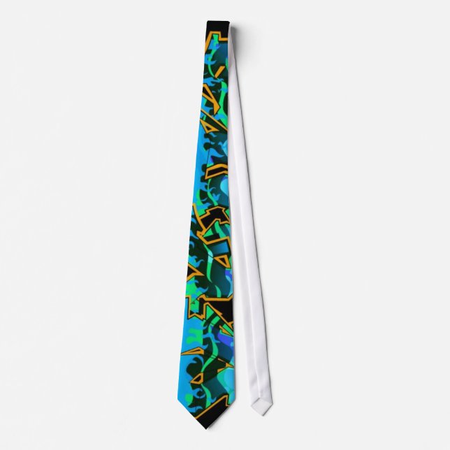 GRAVATA NECKTIE ESPORTIVO DE HOMENS - PADRÃO GQ - PRESENTE (Frente)
