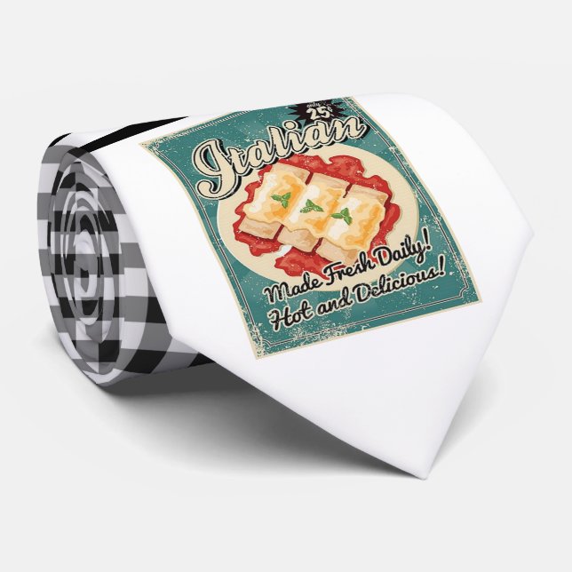 Gravata Necktie Itailian Retro (Rolled)