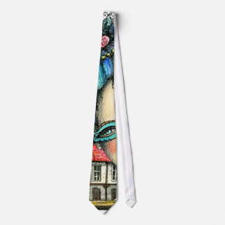 Gravata Necktie masculina com a Trabalho de arte de Soiree