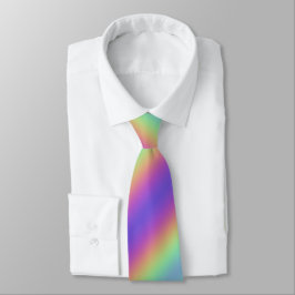 Gravata Neon Glow Rainbow Strik Neck