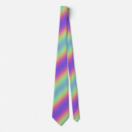 Gravata Neon Glow Rainbow Strik Neck