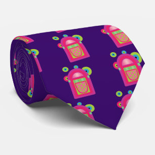 Gravata Neon Jukebox