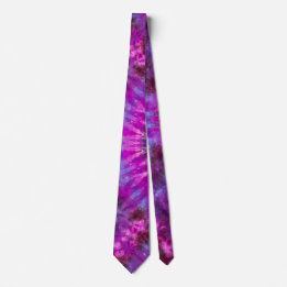 Gravata Neon Tie Dye - Neck Tie Masculina