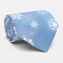 Gravata Neve de Natal Maravilhosa