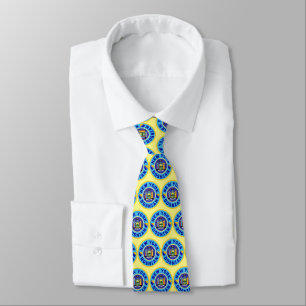 Gravata New York Bosnian American Neck Tie
