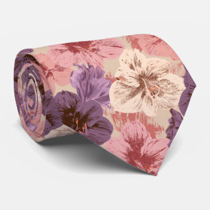 Gravata Noivado de Flor de Amarílis Casamento de Verão