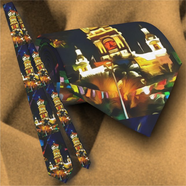 Gravata Nossa Senhora de Guadalupe Igreja 190130 Neck Tie (Criador carregado)