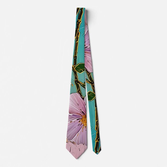 Gravata Notebook Floral Delight (Frente)