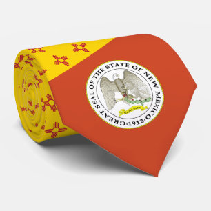 Gravata Nova Bandeira e Selo Mexicano, Bandeira do Novo Mé