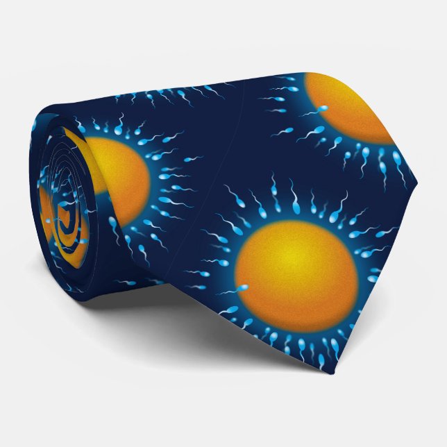 Gravata Nova Ciência de Reprodução e Fertilidade (Rolled)