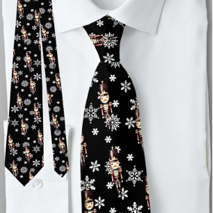 Gravata Noz-cracker Soldier e Snowflakes
