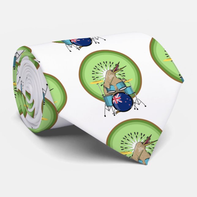 Gravata NZ Music Kiwi Drummer (Rolled)