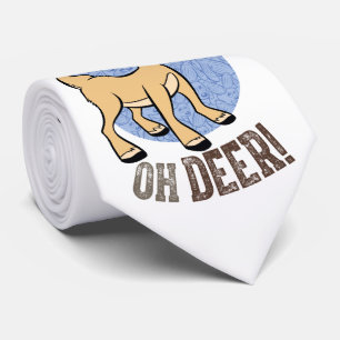 Gravata O ANO SEM SANTA CLAUS™ Vixen "Oh Deer"