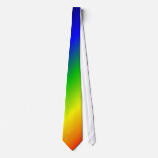 Gravata O arco-íris colore o vermelho diagonal amarra