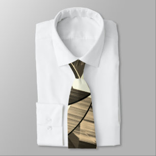 Gravata O bege listra algumas imagens castanhas e difusas