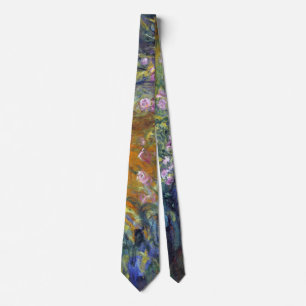 Gravata O Caminho Através das Irrisões por Claude Monet