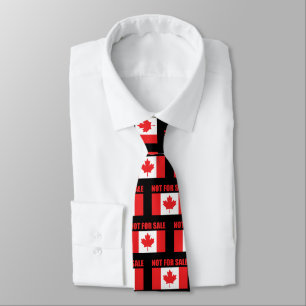 Gravata O Canadá não é para venda