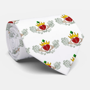 Gravata O Claddagh (cor completa)