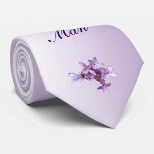 Gravata O Lilac floral floresce o melhor laço Wedding do