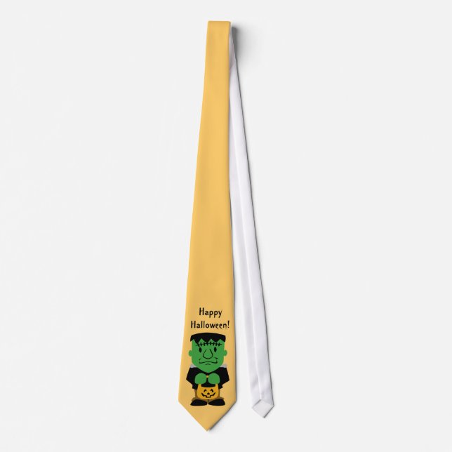 Gravata O Monstro do Frankenstein Tie (Frente)