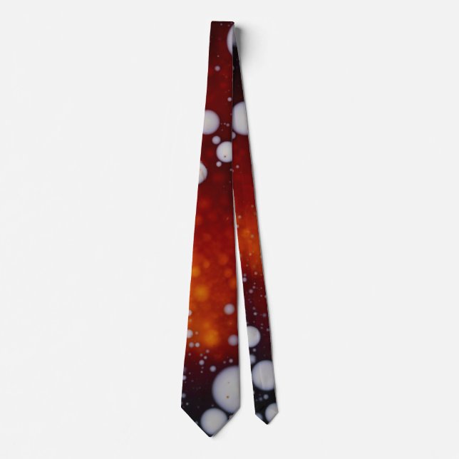 Gravata O nascimento das estrelas num líquido de Abstrato (Frente)
