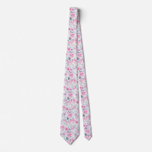 Gravata O vintage cora damasco elegante floral do rosa do