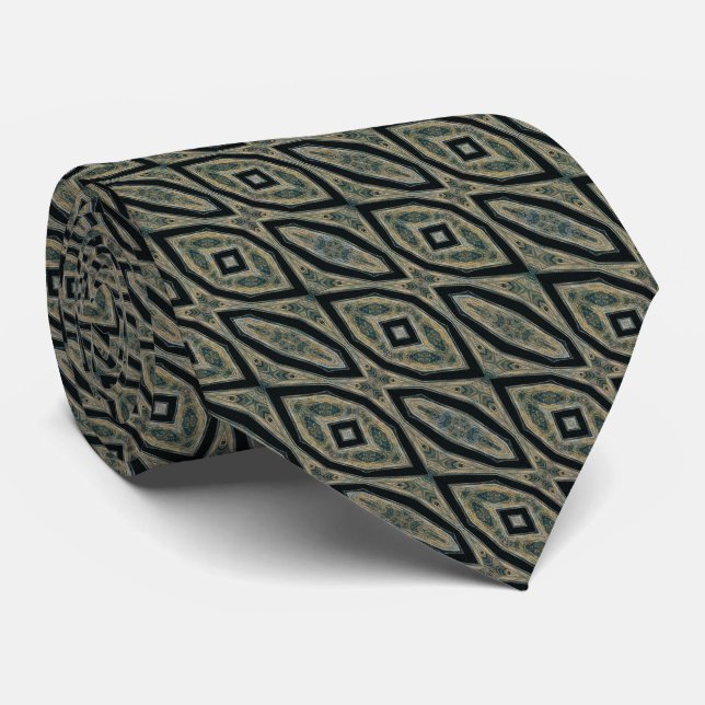 Gravata Obra-Prima Tracked – Micro Tecido Obsidiana (Rolled)